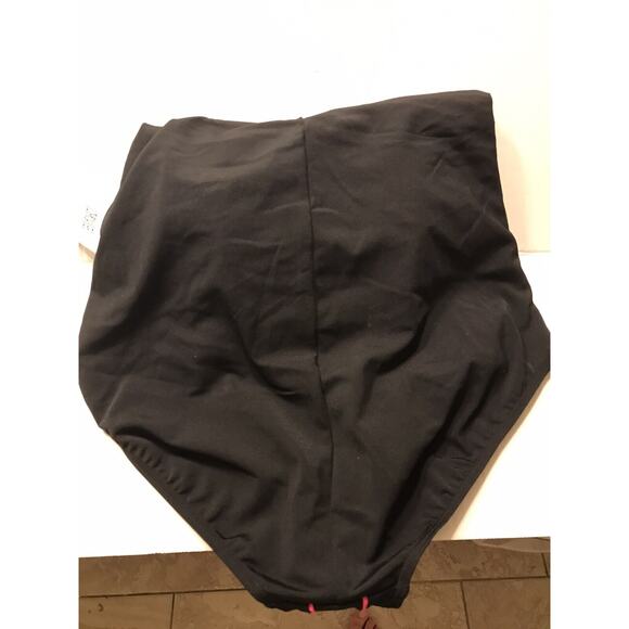 Sunmarin Beach Fashion Black/Pink C Cup Mastectomy One Piece Swimsuit Size 44C - Picture 6 of 9